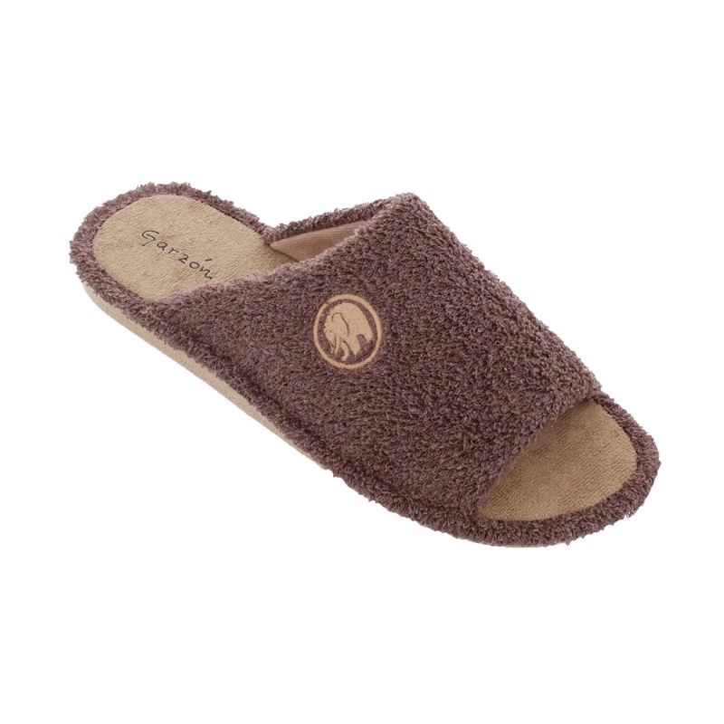 Garzon Zapatilla Casa Rizo Taupe Para Hombre