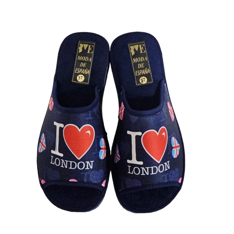 Zapatillas Verano Mujer Cómoda "Love London".