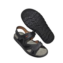 Joma Faro Sandalia Sport Piel Negro