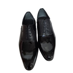 JR Almansa Zapato Novio-Ceremonia Piel Charol