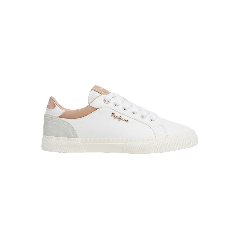 Pepe Jeans Kenton Zapatilla Sneakers Mujer Blancas