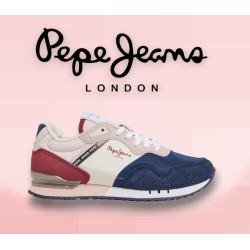 Zapatillas Sneaker Mujer PEPE JEANS London Colors