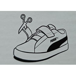 Puma Courtflex V3 Zapatilla Deportiva Niño