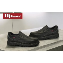 DJ SANTA Zapato Sport Piel Negro Hombre