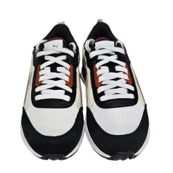 Puma R22 Zapatilla Sport Hombre Blanca Negra
