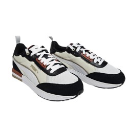Puma R22 Zapatilla Sport Hombre Blanca Negra
