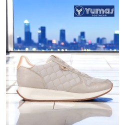 Yumas Zapatilla Sneaker Mujer Azul