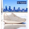 Yumas Zapatilla Sneaker Mujer Champagne
