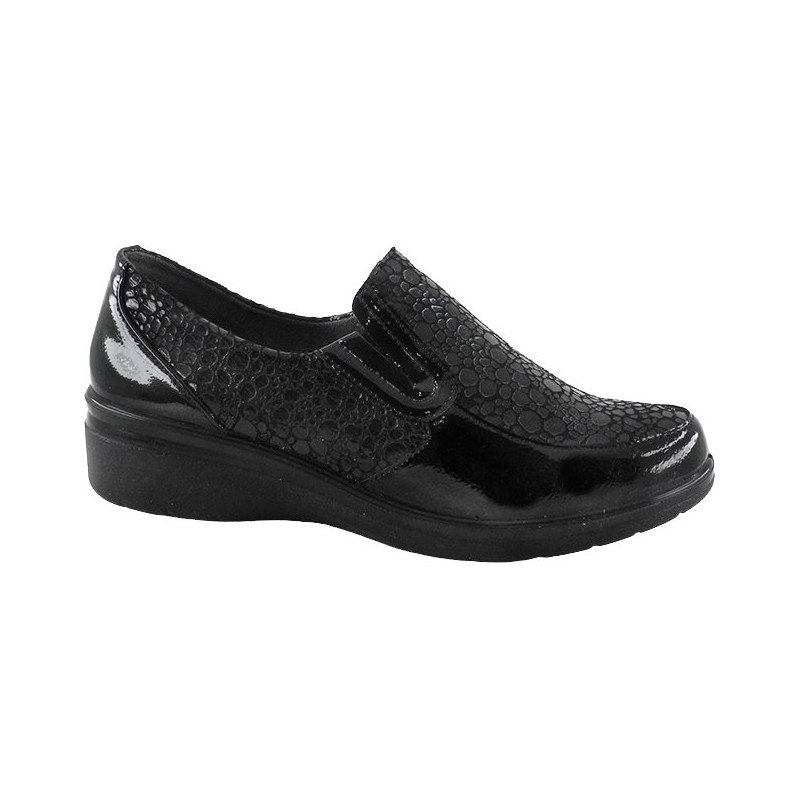 Amarpies. Calzado Sport Confort Mujer En Negro