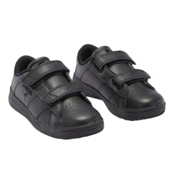 Joma Play Jr Deportivo Colegial Negro Con Velcros