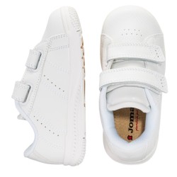 Joma Play Jr Deportivo Colegial Blanco Con Velcros