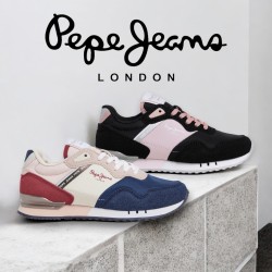 Zapatillas Sneaker Mujer PEPE JEANS London Colors