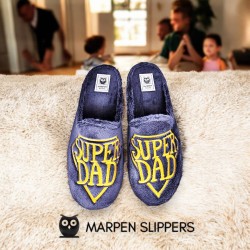 Marpen Zapatilla Casa Comodisimas  " Super Dad "