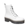 Rodri Bota Estilo Militar Moda Joven Piel Blanco