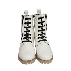 copy of Bota Militar Mujer Moda Piel Negro. Rodri