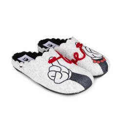 Marpen. Zapatilla Confort Casa De Mujer "Love".