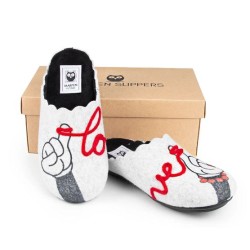 Marpen. Zapatilla Confort Casa De Mujer "Love".