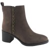 Amarpies Botin Moda Mujer Taupe