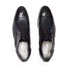 Zapato Novio-Ceremonia de Vestir de Hombre en Piel Charol Marino.