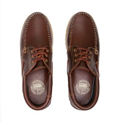 Náutico Hombre Estilo Timberland Piel Rojizo. Urban Jungles