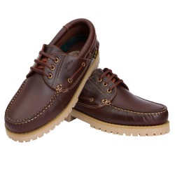 Urban Jungles Náutico Estilo Timberland Piel Rojizo
