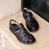 Sandalia Confortable Hombre En Piel