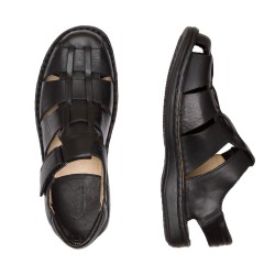 Sandalia Confortable Hombre En Piel