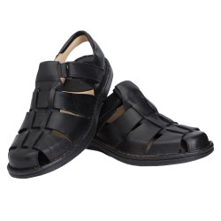 Sandalia Confortable Hombre En Piel