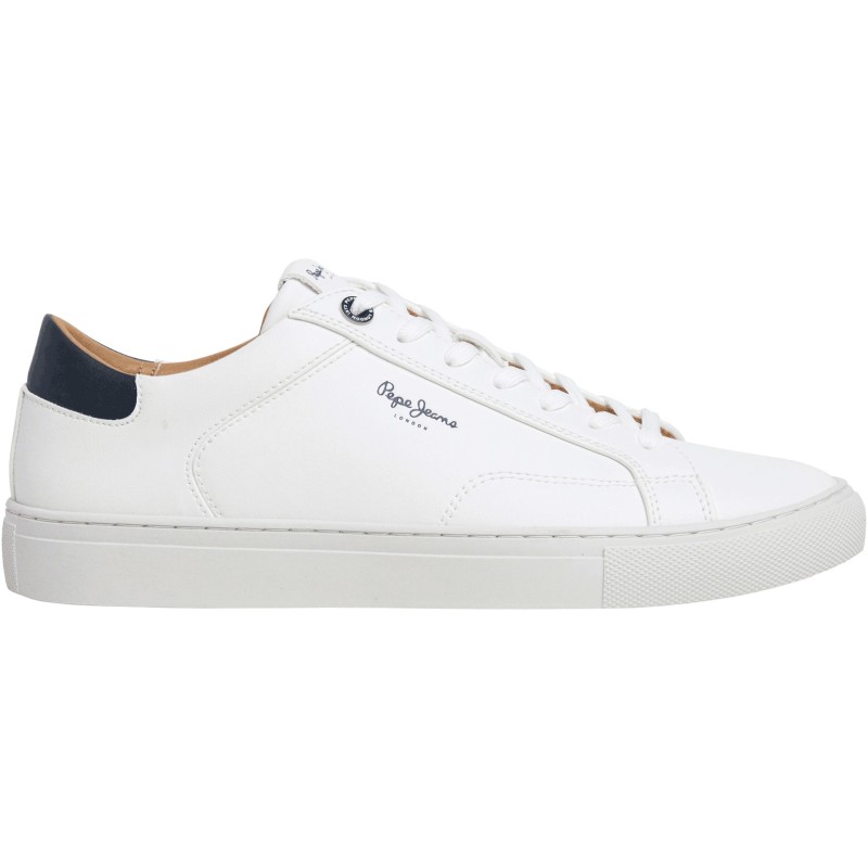 Pepe Jeans Joe Basic Zapatilla Sneaker Blanca Hombre