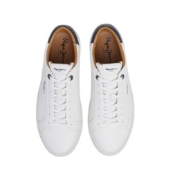 Pepe Jeans Joe Basic Zapatilla Sneaker Blanca Hombre