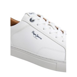 Pepe Jeans Joe Basic Zapatilla Sneaker Blanca Hombre