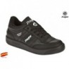 Zapatillas J'hayber Olimpo Deportivo Cómodo Hombre en Piel Negro.