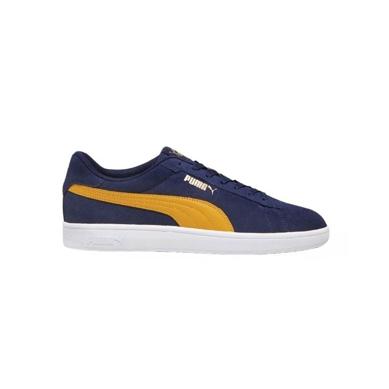Puma Smash 3.0 Zapatilla Moda Sneaker Piel Azul