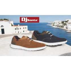 DJ Santa Zapato Hombre Confort Piel Nobuck.