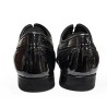 Fenatti Zapato Almansa Para Novio Piel Charol Negro